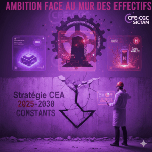 Lire la suite à propos de l’article Orientations CEA 2025-2030 : Une ambition de façade face à une cure d&rsquo;austérité qui ne dit pas son nom