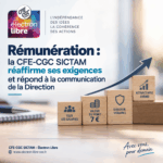 Rémunération : la CFE-CGC SICTAM réaffirme ses exigences et répond à la communication de la Direction
