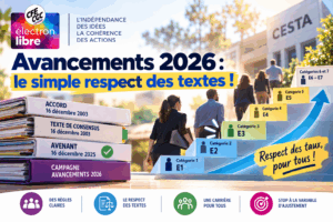 Lire la suite à propos de l’article Avancements 2026 : la CFE-CGC SICTAM demande le simple respect des textes<br>