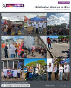 Lire la suite à propos de l’article Grève au CEA : sans mobilisation, personne ne pensera à nous