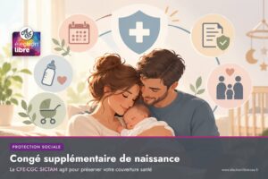 Lire la suite à propos de l’article Congé supplémentaire de naissance : la CFE-CGC SICTAM agit pour préserver la couverture santé des salariés